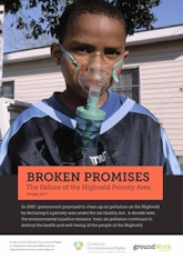 Broken Promises: The failure of South Africa’s priority areas for air pollution – time for action.
